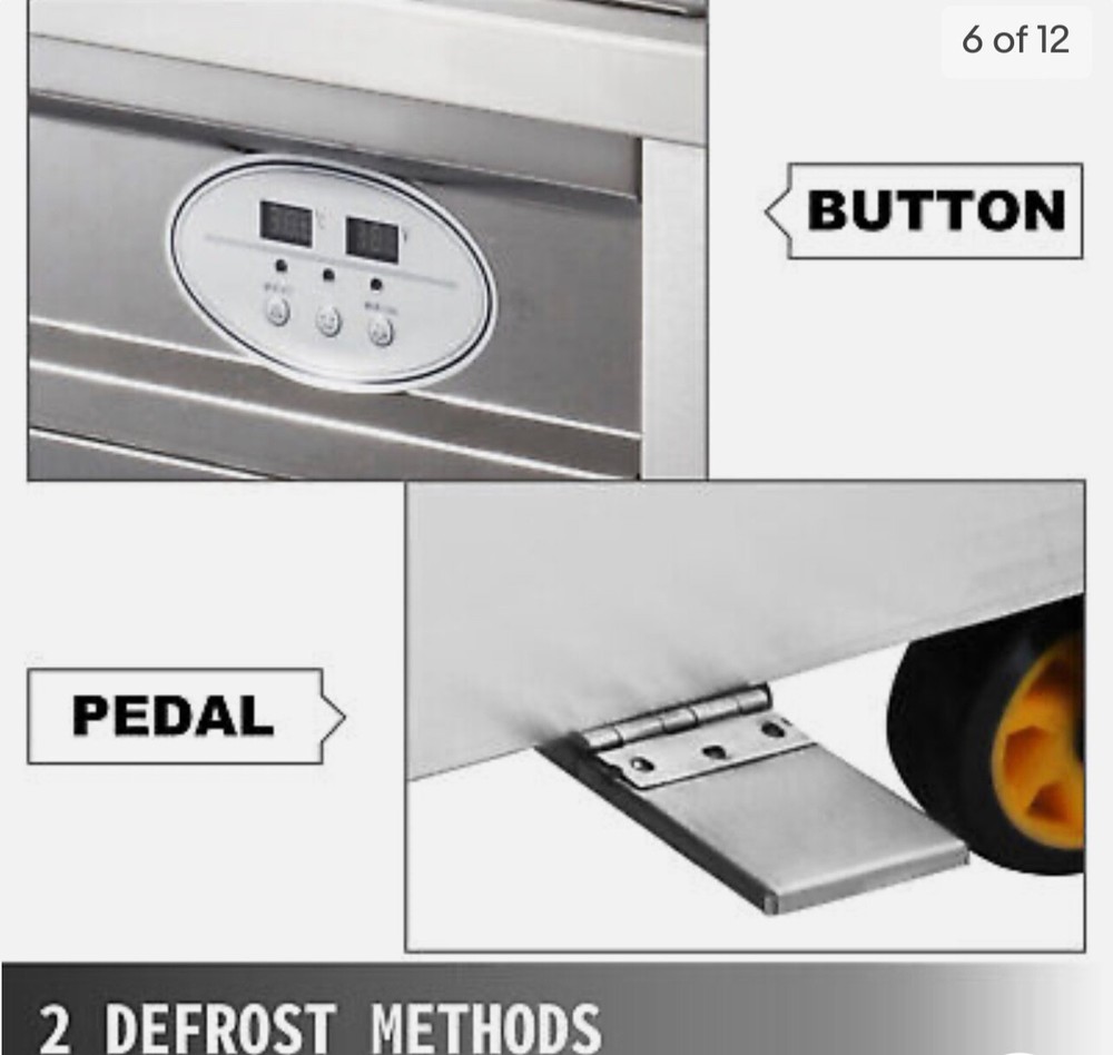 fried ice cream machine stainless steel 