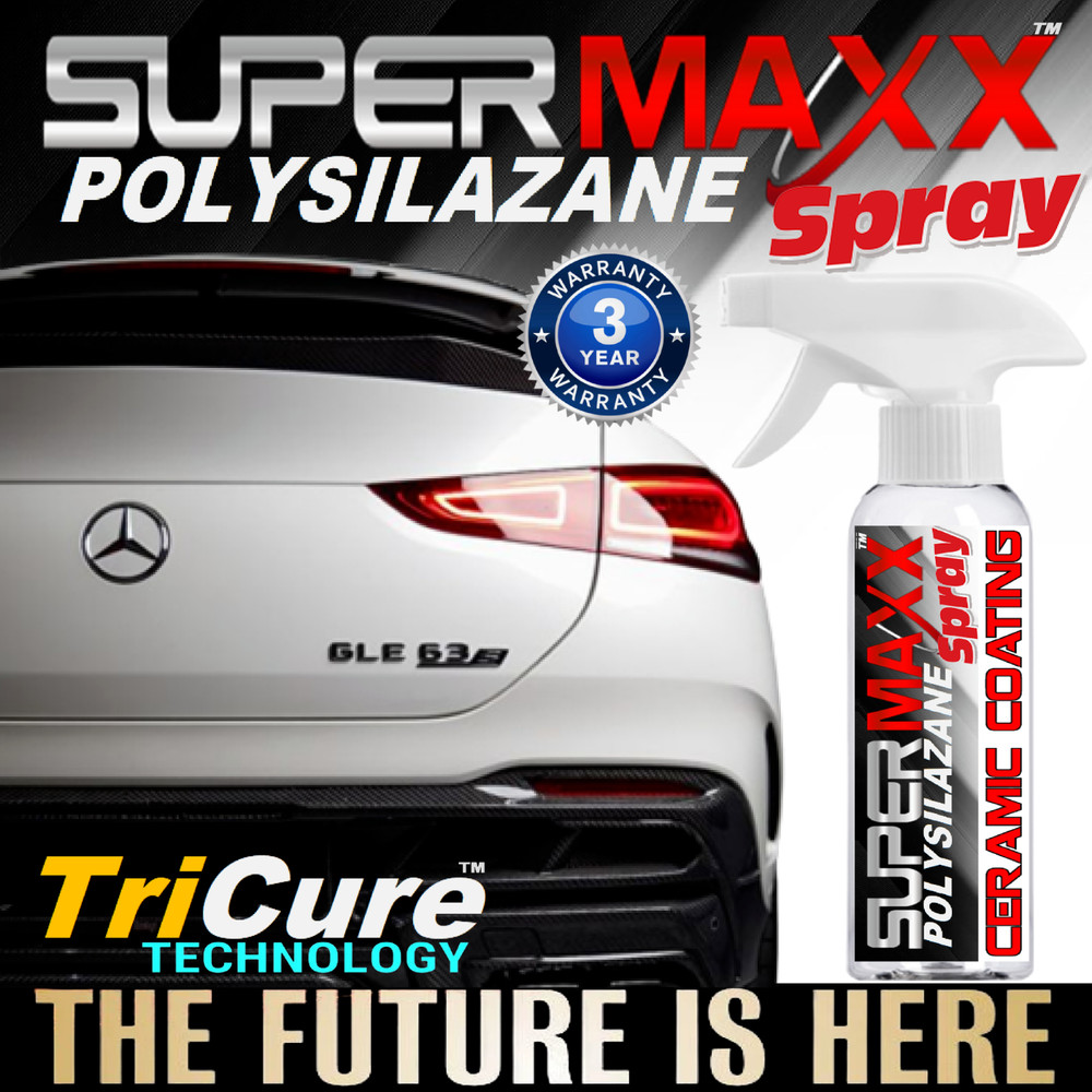 CERAMIC CAR COATING SPRAY PRO GRADE SUPERMAXX ADVANCED PROTECTION POLYSILAZANE