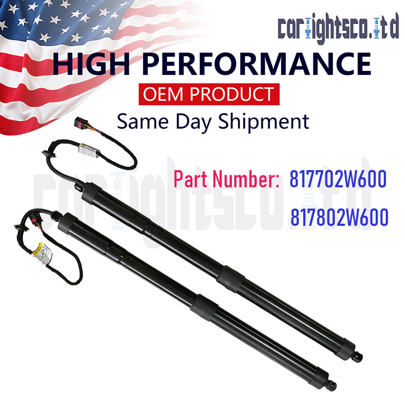Pair Rear Electric Tailgate Gas Strut For Hyundai Santa Fe Sport Base 15-18 NEW.