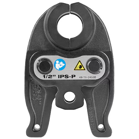 Milwaukee Tool 49-16-2450B M12 Force Logic Press Jaw, For 1/2 In Black Iron,