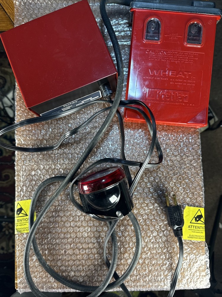 Koehler Wheat Permissible LED Mining Headlamp + Charger READ