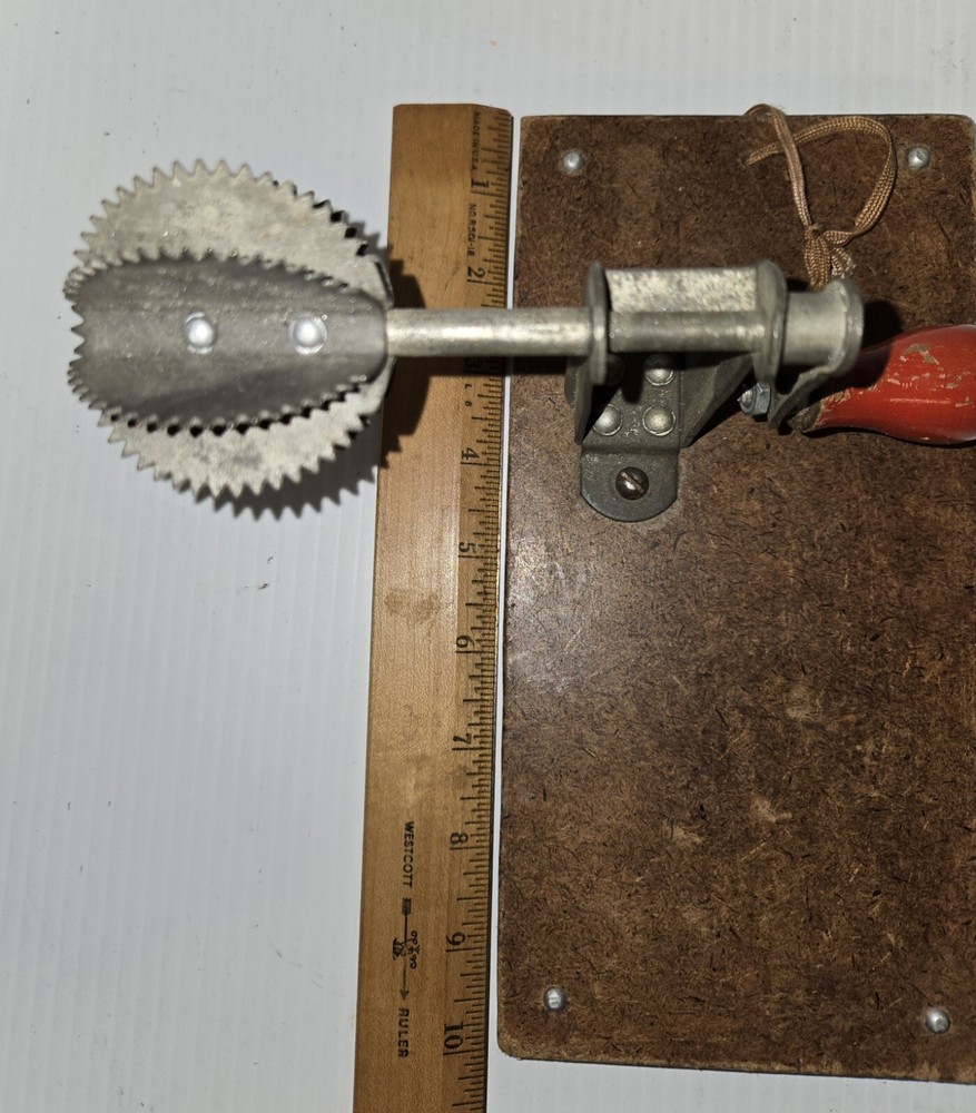 Antique Coconut Scraper Primitive