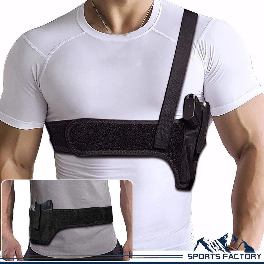 Shoulder Chest Gun Holster For Pistol Concealed Carry Universal Comfort Underarm