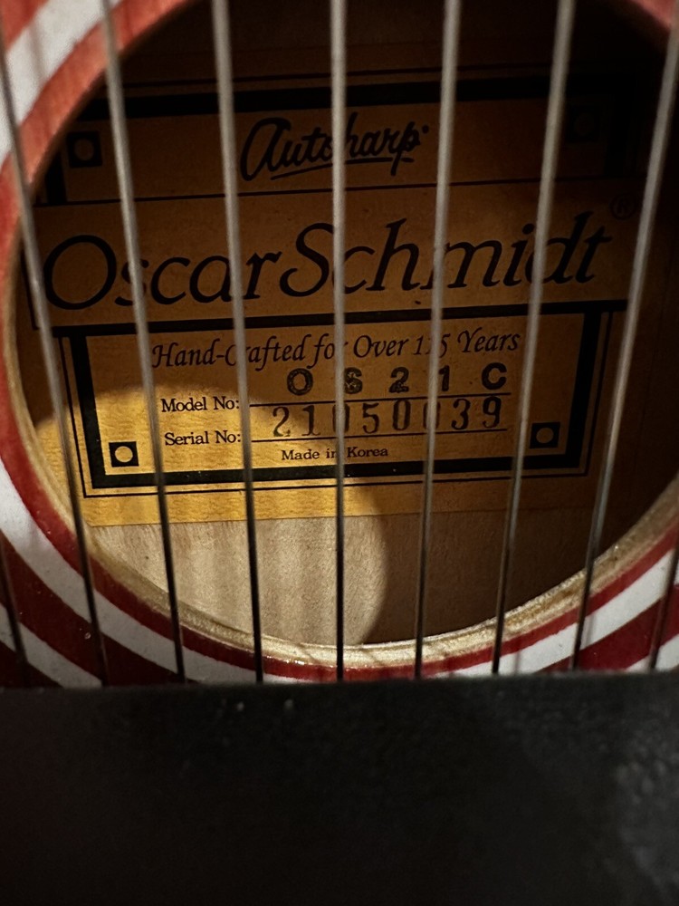 Oscar Schmidt OS21C Chord Autoharp
