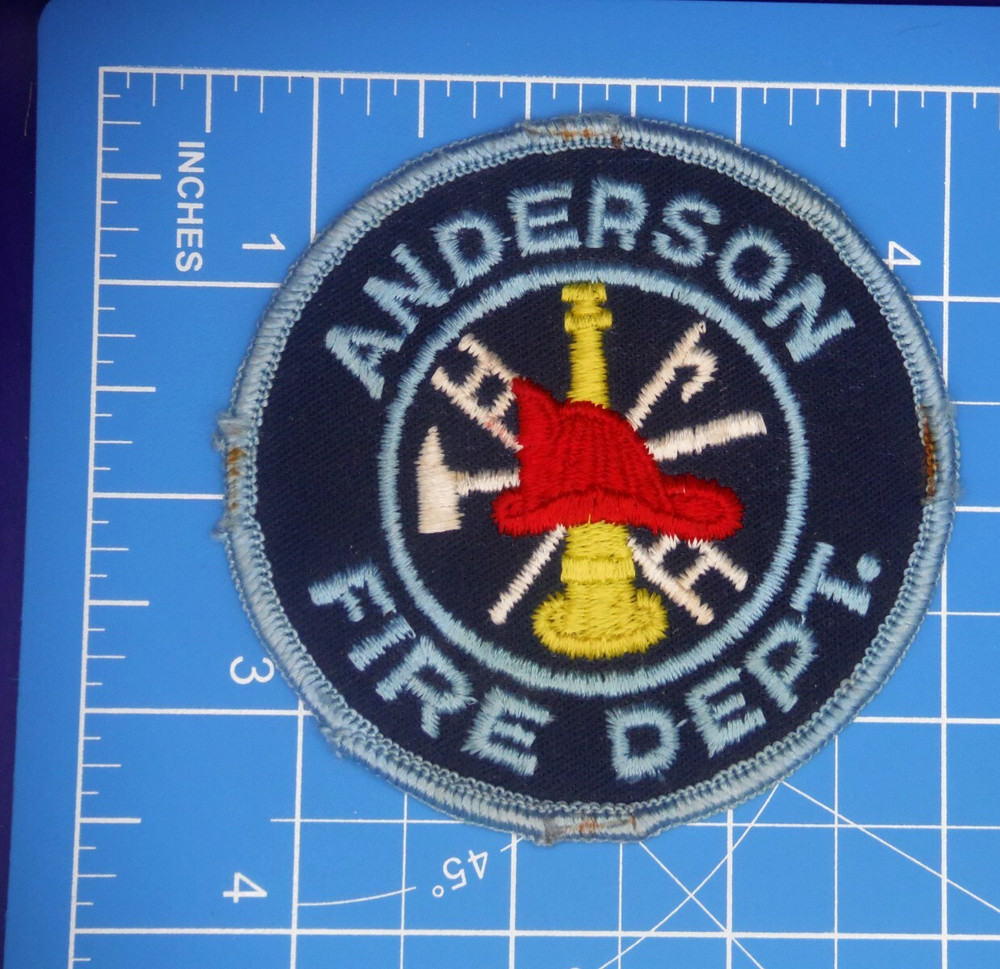 Anderson Texas Fire Department patch-vintage