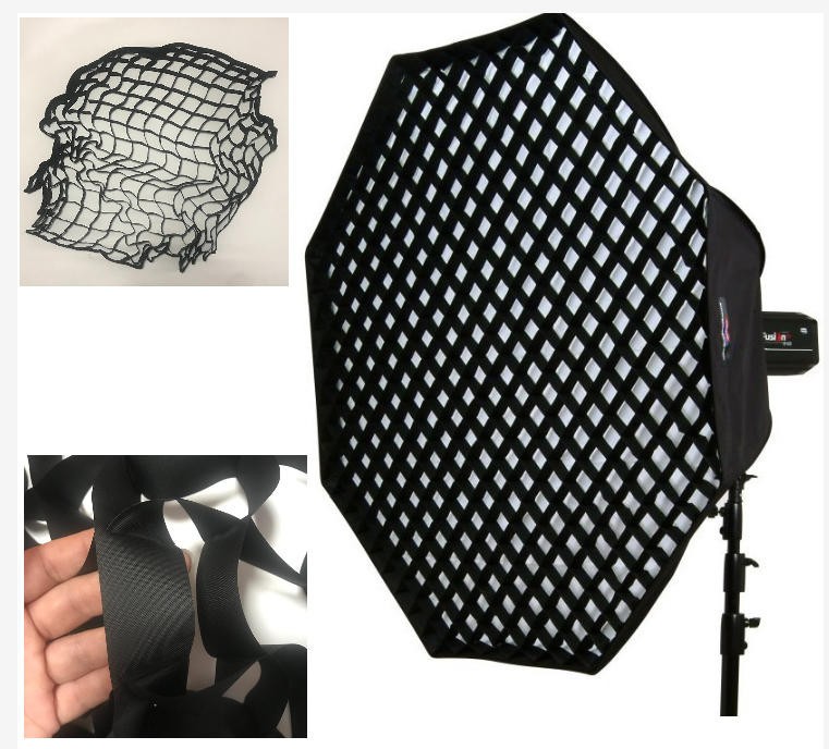 For Profoto Grid Clic2.0 Quick open 60cm octagonal softbox grid Camera New