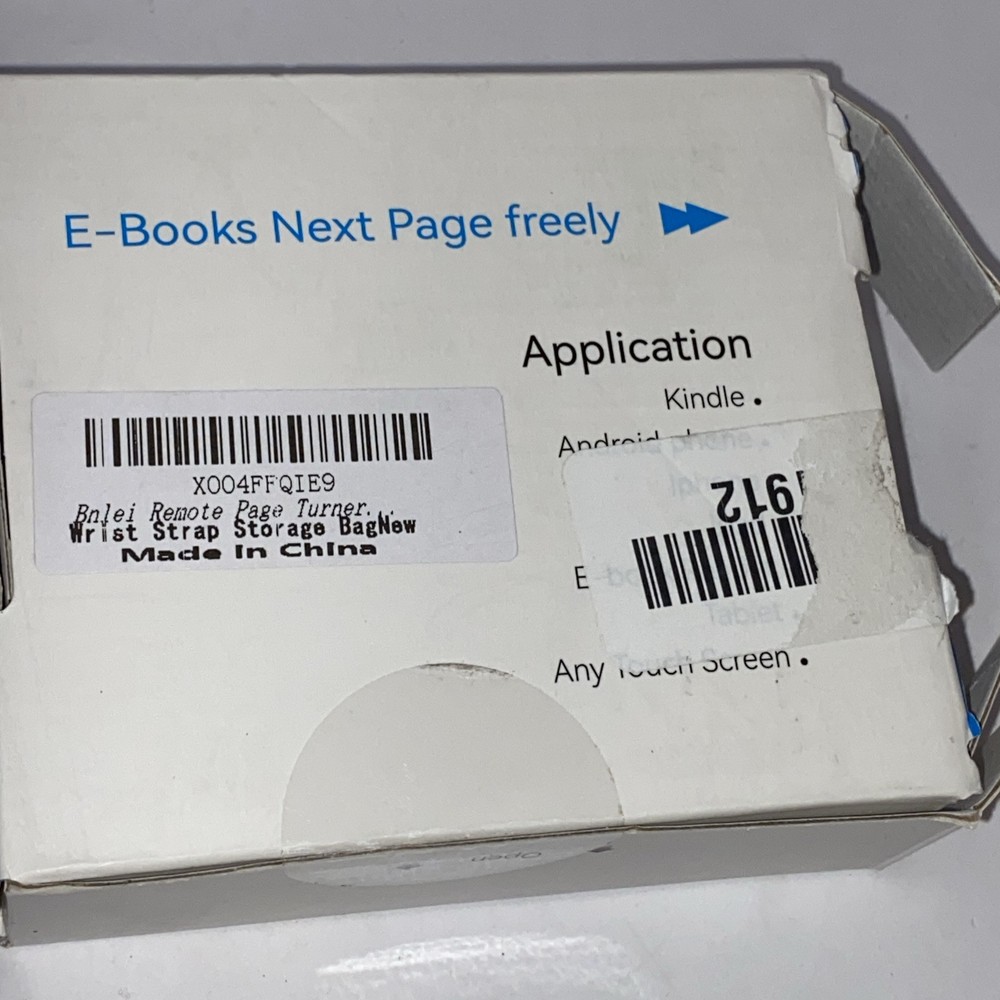 RF Remote Control Page Turner, E-books, Android, iPhone, Kindle - Looks New