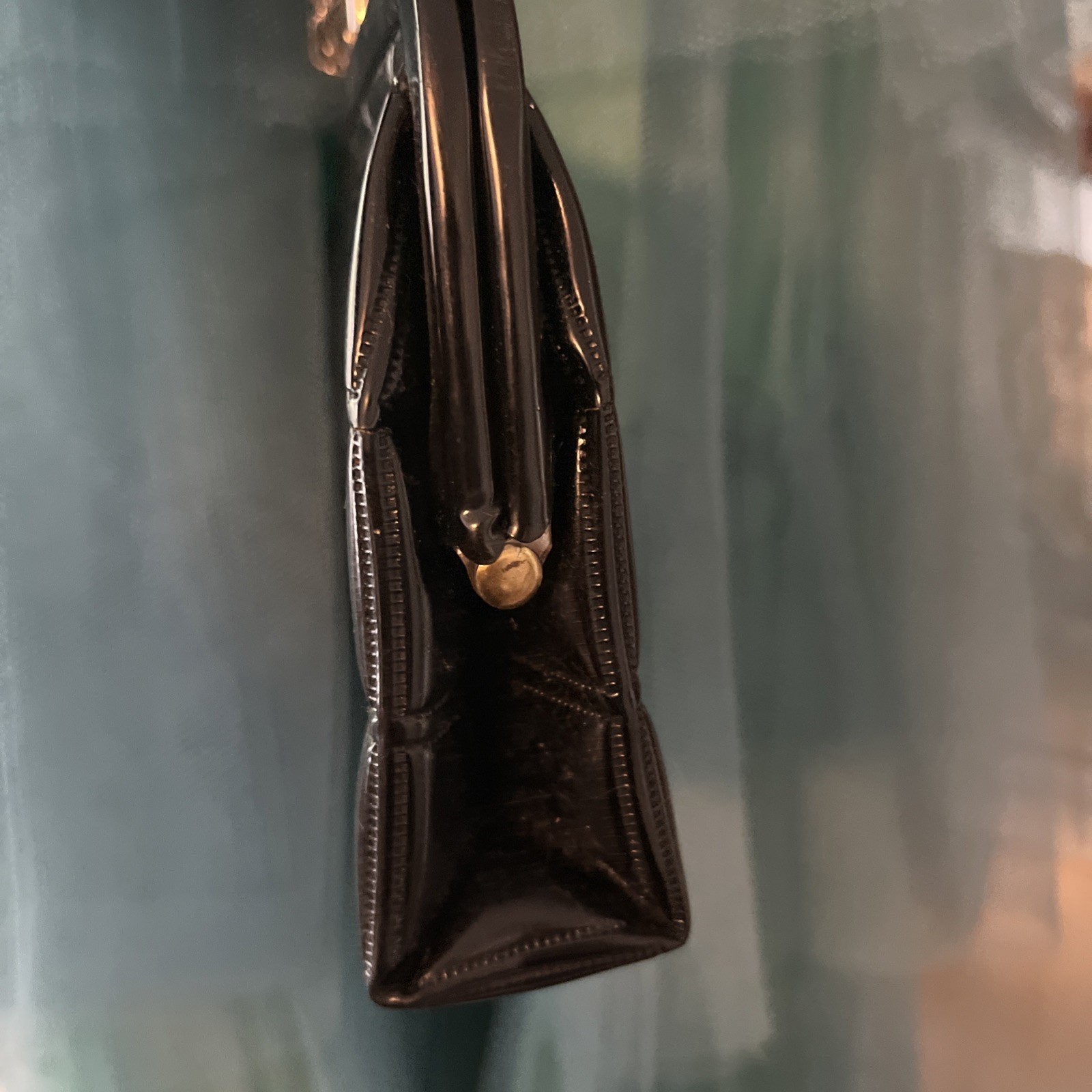 Fabulous Deco Antique Vintage Bagline of California clutch purse chocobar look