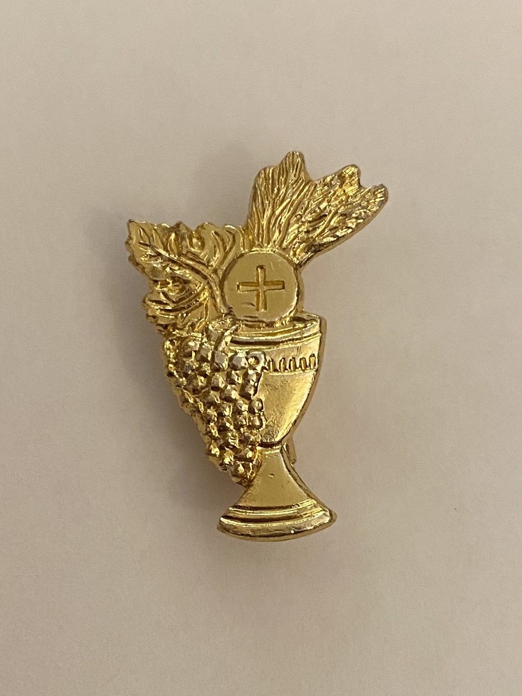 First Communion Chalice Lapel Pin P123