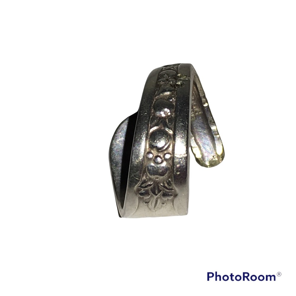 Vintage Rogers Silver Spoon Ring Size 7