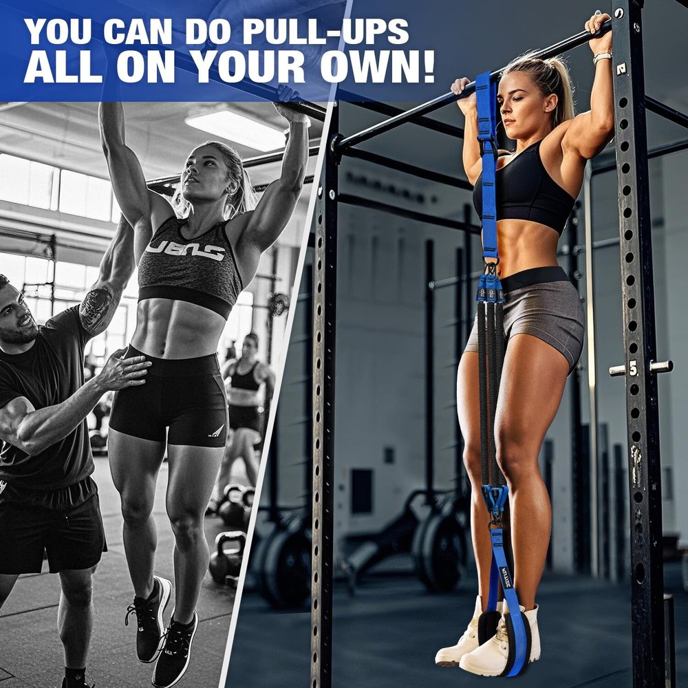 Pull Up Assistance Bands, Pull Up Bar Resistance Bands, Pull Up Ban... Fast Ship