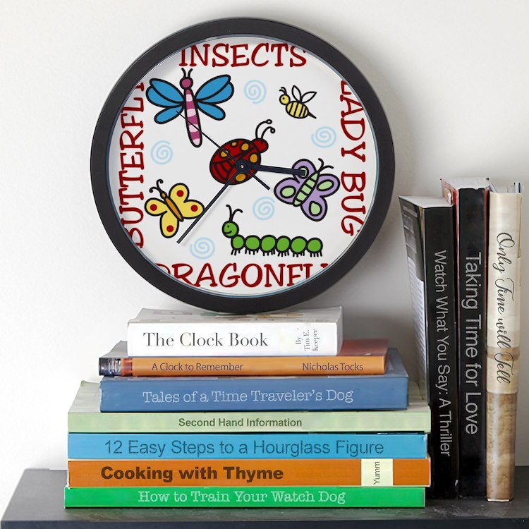 CafePress Insects 10" Wall Clock (1142501847)