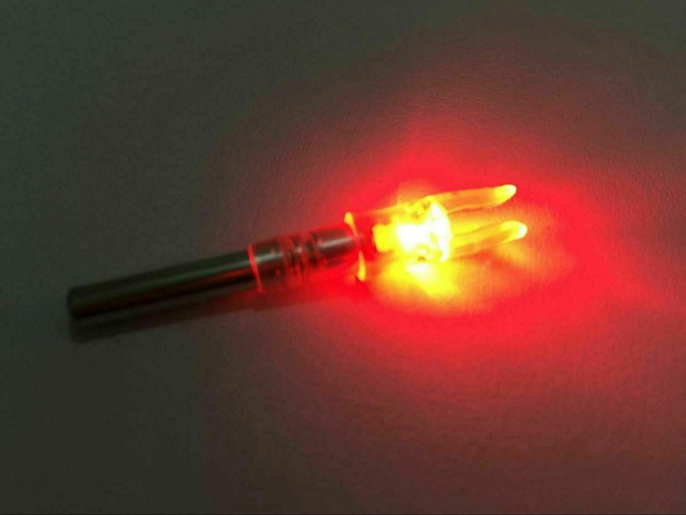 6PCS Automatically Led Lighted Nocks for Arrows with .244"/6.2mm Inside Diameter