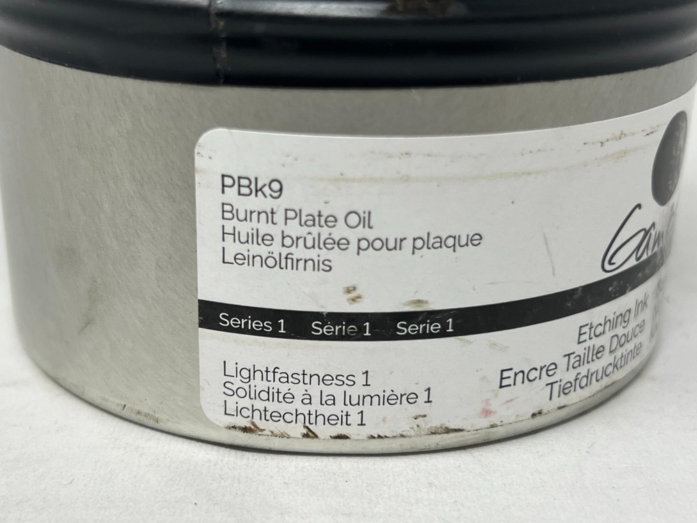Gamblin Etching Ink Bone Black 1 Lb, PBK9