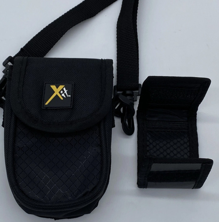 Deluxe "Point & Shoot" Small Camera Case w/ Shoulder Strap, Hook/Loop Pouch, New