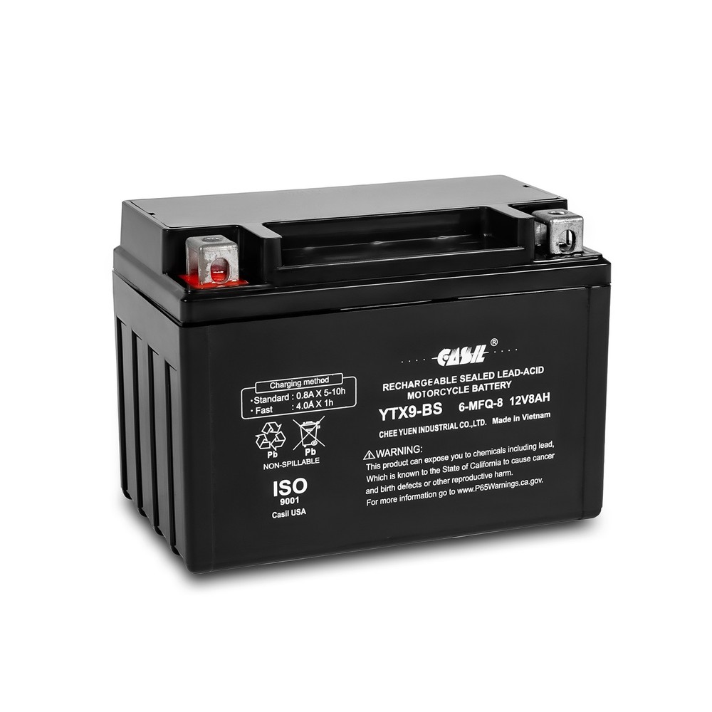 YTX9-BS Motorcycle Battery Replacement for KTM LC4 E/XC 1996 - 1998