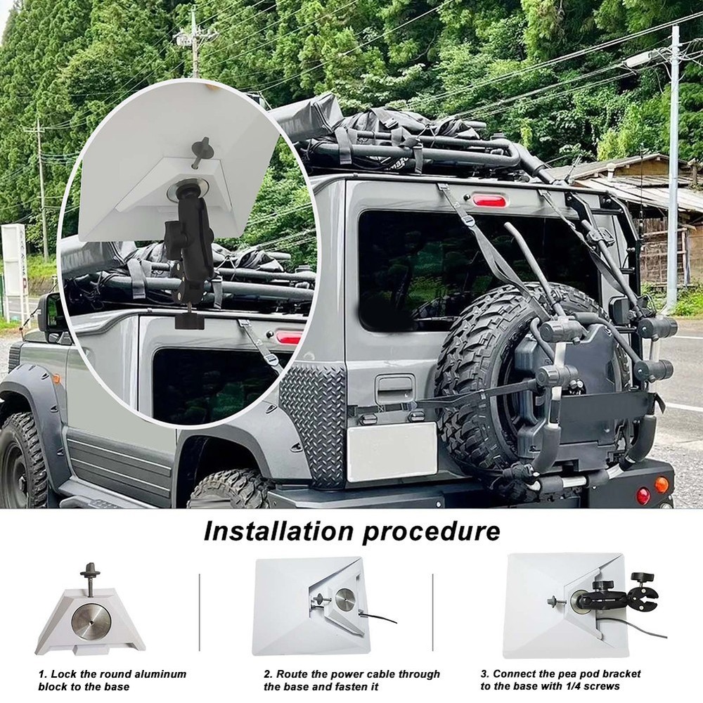 Strong Clip Adjustable Mount for Starlink For Mini Various Applications