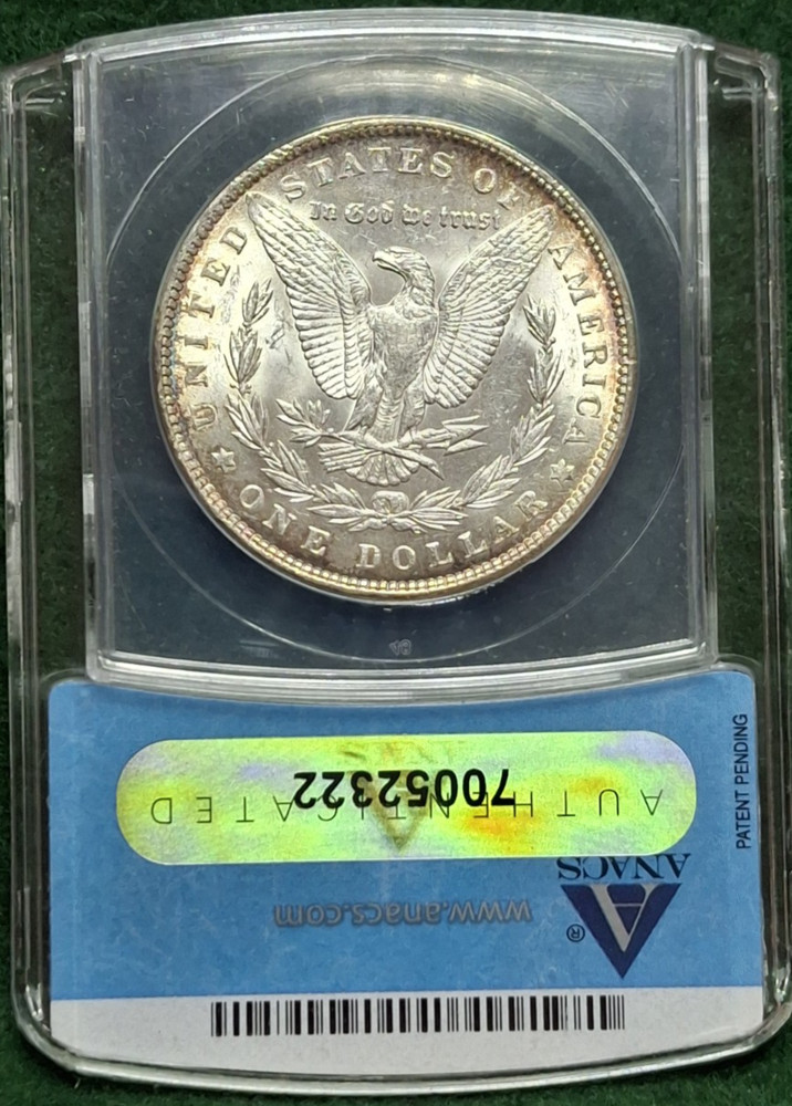 1889 Morgan Dollar - ANACS MS 62