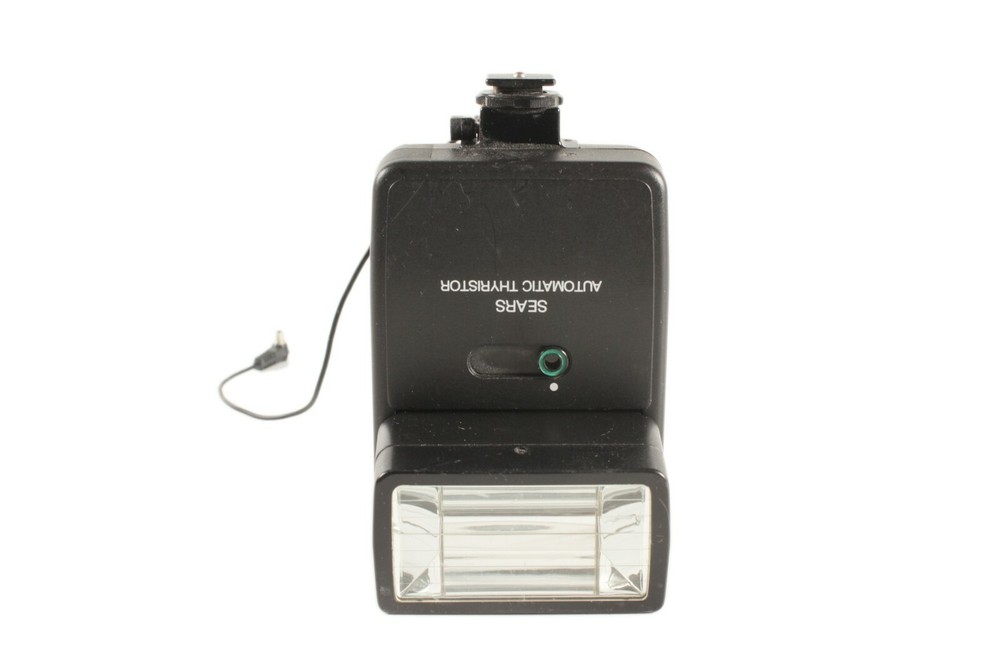 Vintage Sears Automatic Thyristor Flash Unit Adjustable Direction with Manual