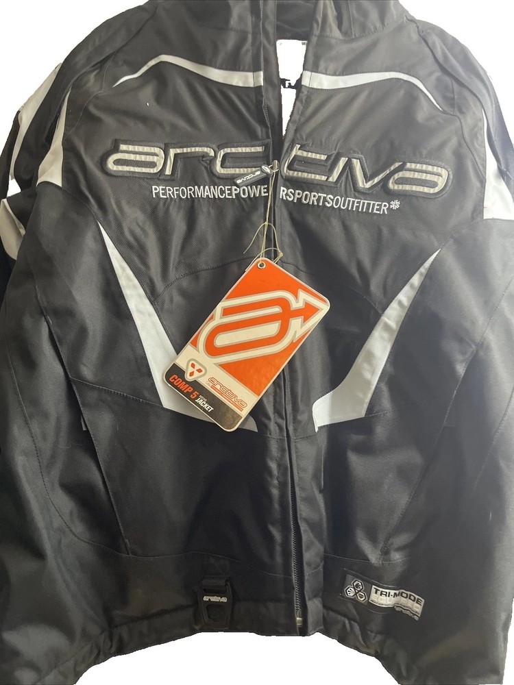 Arctic’s Comp 5 Men’s Jacket, Black, Size medium, Tri-Mode Equipped