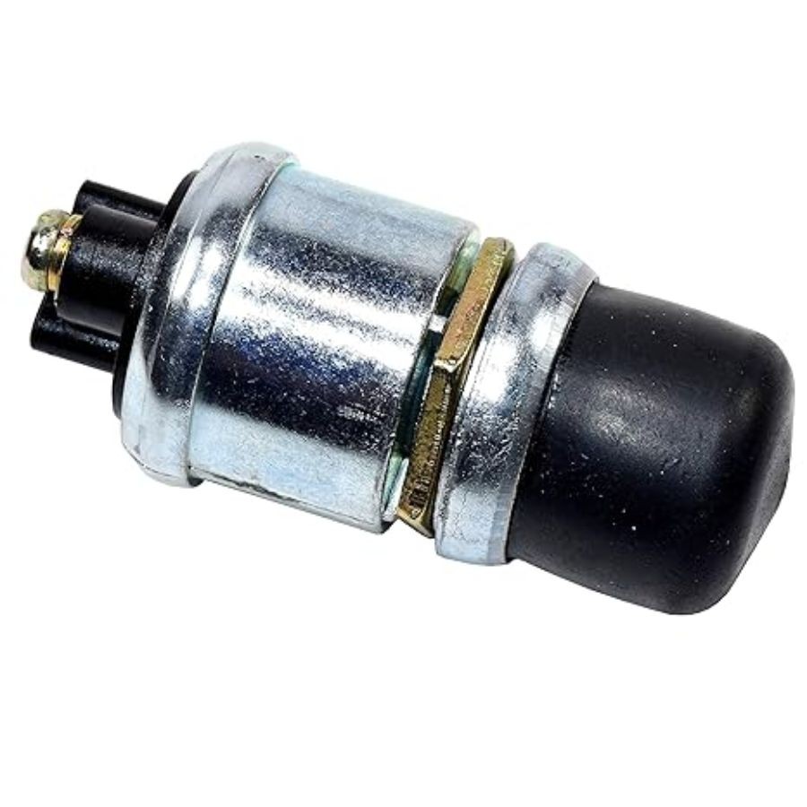 12V 50A Momentary Push-Button Starter Ignition Switch Compatible with Lawn Mower
