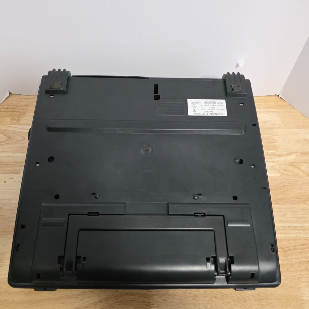 Sharp PA-3000 Electric Typewriter Tested Working Portable Intelliwriter