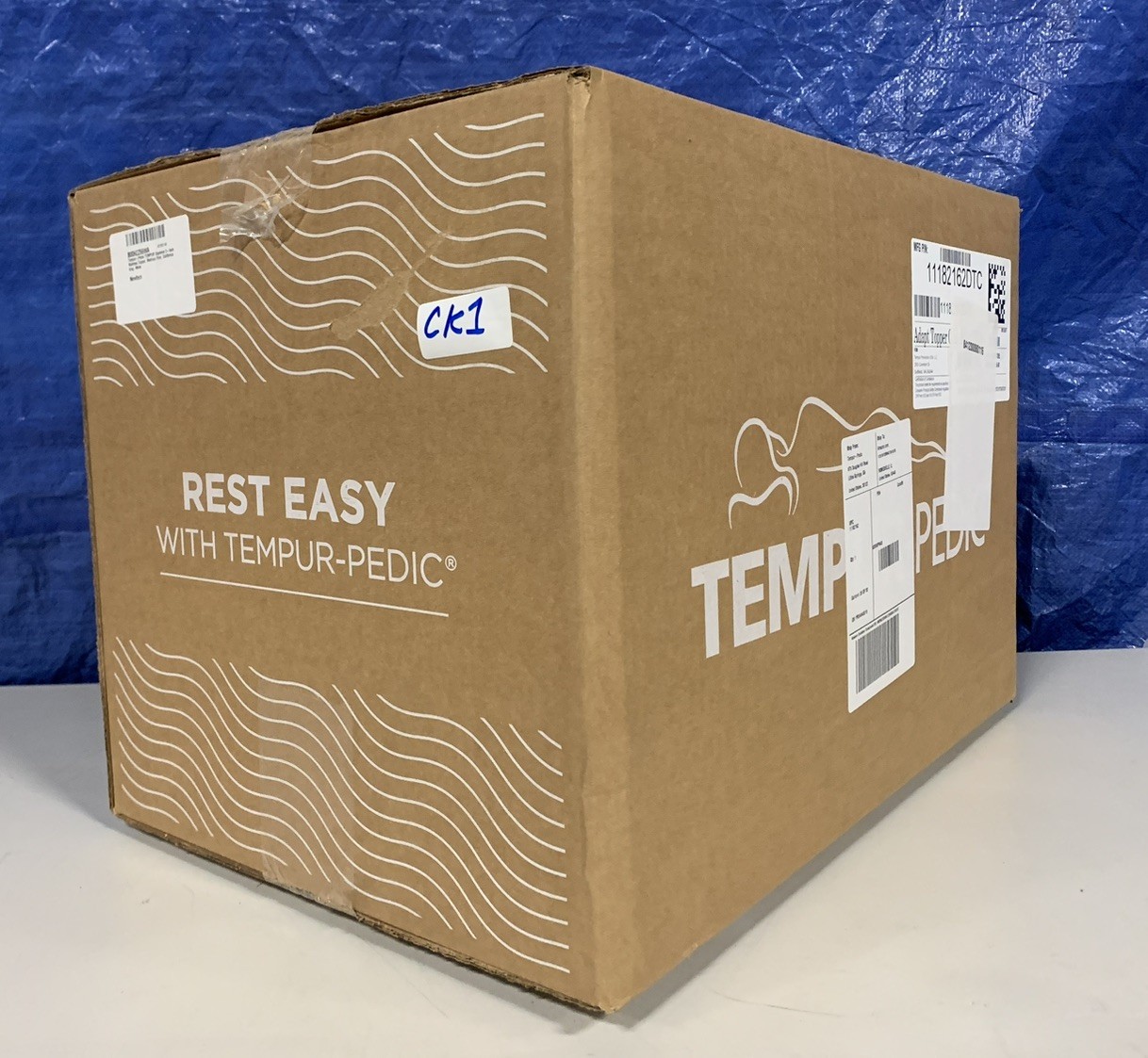 TEMPUR-Adapt Supreme 3 Inch Memory Foam Mattress Pad Topper, California King