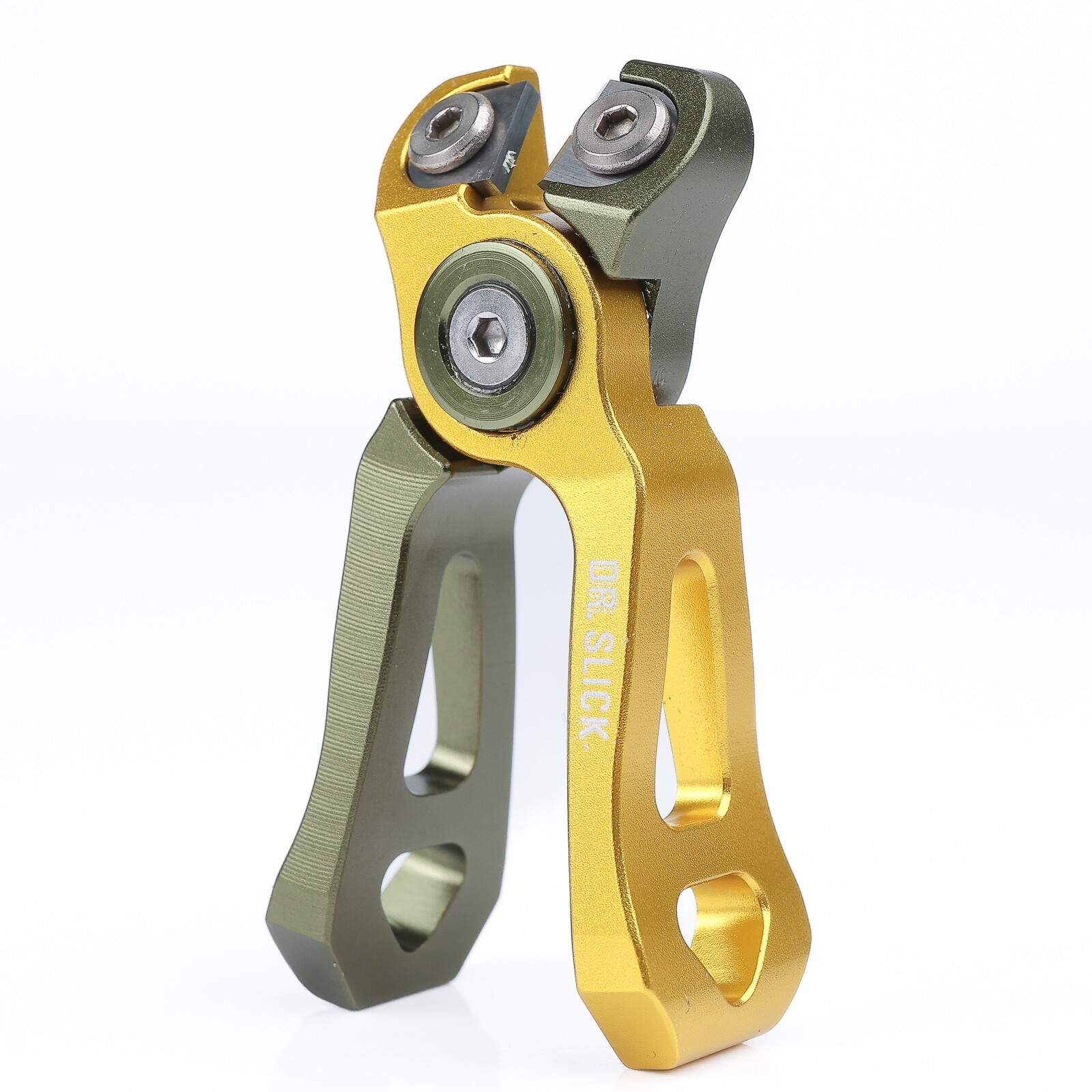 Dr Slick Cyclone Nipper - Offset Cut - Green/Gold - FREE SHIPPING