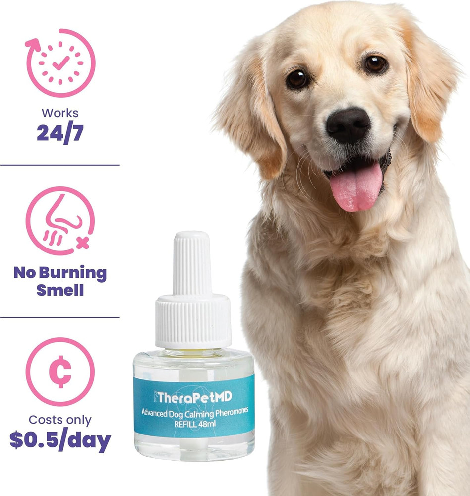 Therapet MD Dog Calming Diffuser - Pheromone Diffuser for Dogs Indoor Behavior S