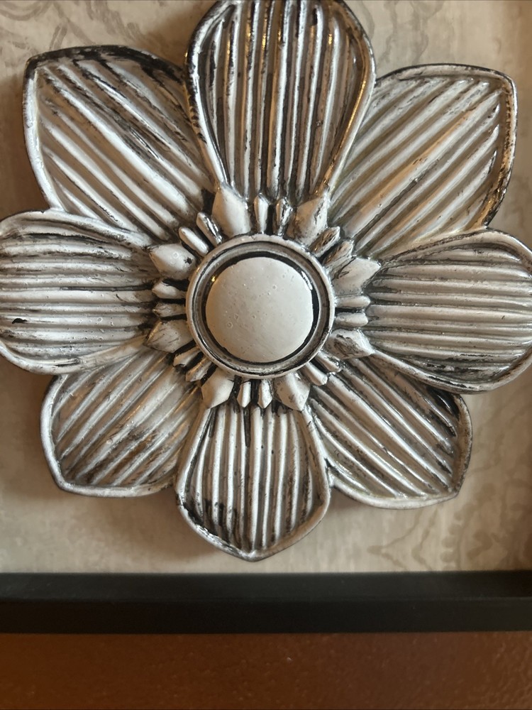Framed Vintage Ceramic Art