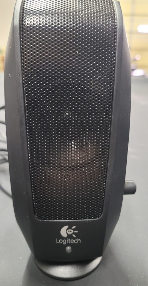 Logitech S-120 Desktop Speaker System - Black