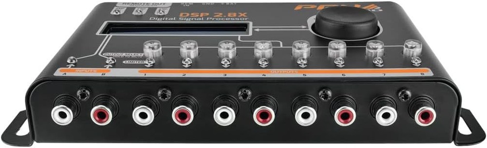 8 Channel Full Digital Car Audio DSP Processor with Equalizer & Remote Control