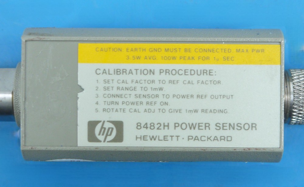 HP 437B Power Meter w/ HP 8482H Power Sensor