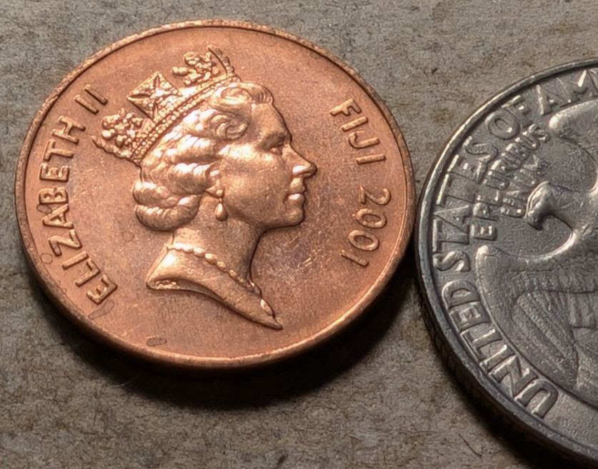 Fiji 2 cents 2001