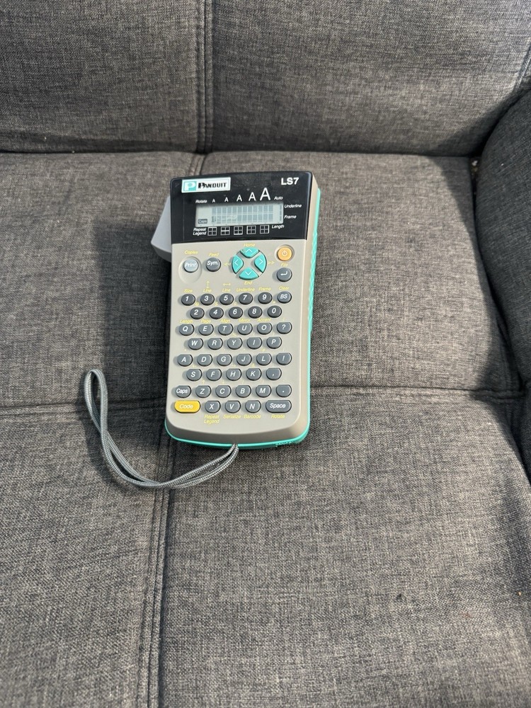 Panduit LS7 Thermal Handheld Label Printer Tested Working