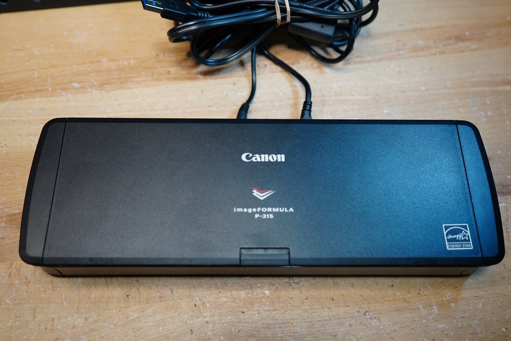 (F) Canon ImageFORMULA P-215 Portable Duplex Document Scanner USB M111131