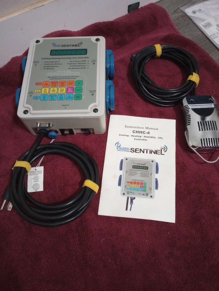 Sentinel CHHC-4 GARDEN Environmental Controller COOLING HEATING C02 HUMIDITY