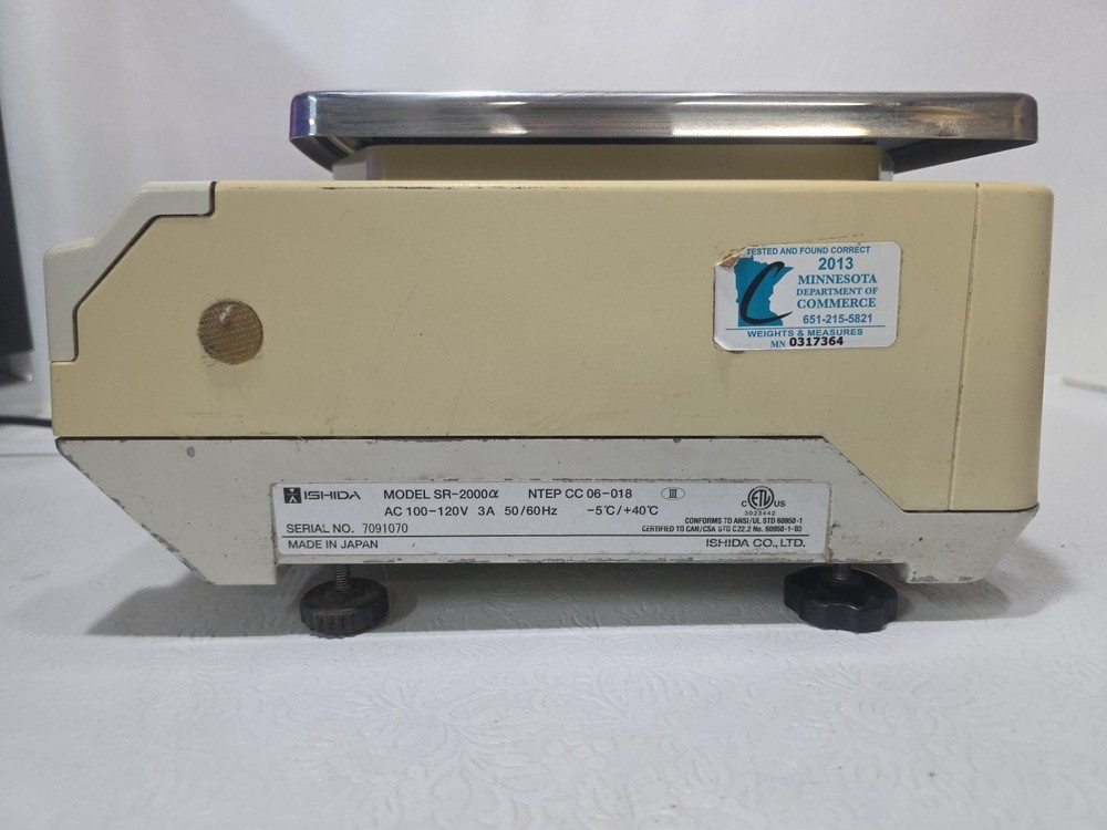 ishida scale SR-2000a