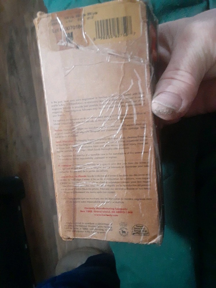 Hornady Leverevolution Ammo Box Empty 450 Marlin