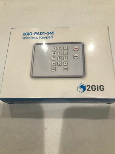 2GIG SECURITY 2GIG-PAD1-345 WIRELESS KEYPAD ALARM