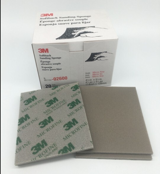 3M 02600 Softback Sanding Sponge Microfine- 20 Count/BOX