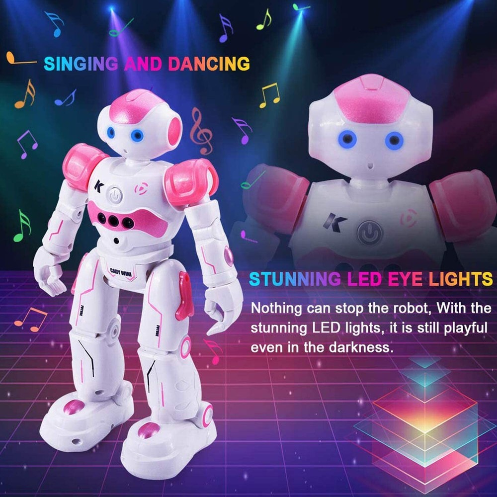 RC Robot Programmable Intelligent Walk Sing Dance Smart Robot for Kids Toy Gift