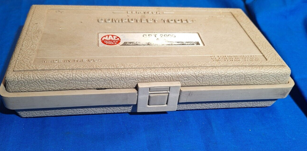 Mac Tools CPT2000 by Bek-Tech Automotive computer circuit testing set w/instruct