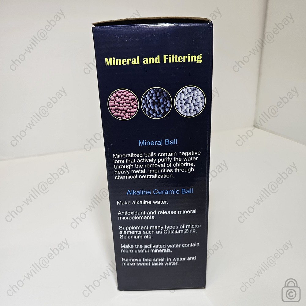 Junisel Mineral Filter Shower Head