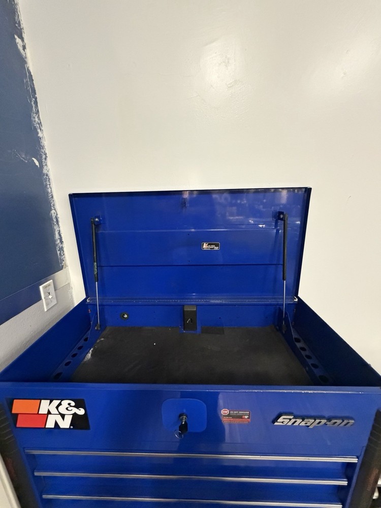 Snap-On 6 Drawer Flip Top Tool Box Blue