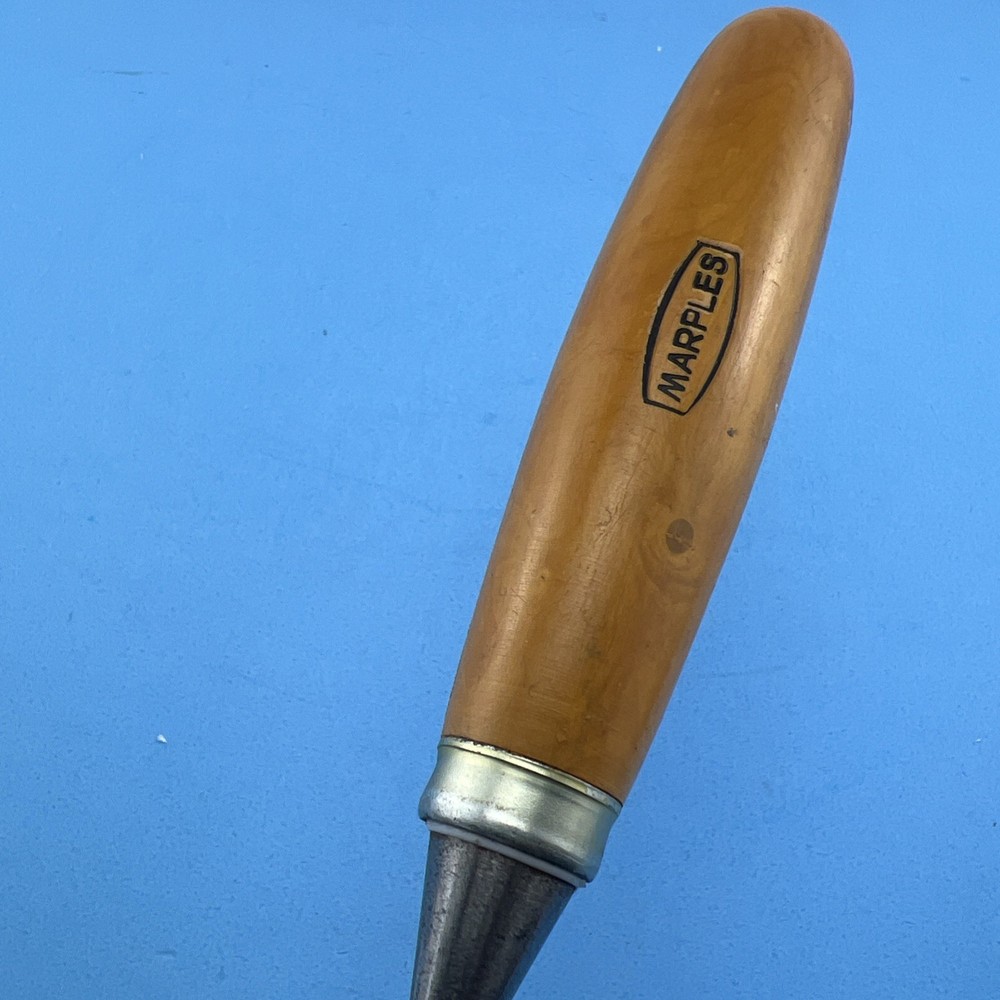 VINTAGE RARE SMALL 1/8'' WIDTH MARPLES CHISEL ,UK .