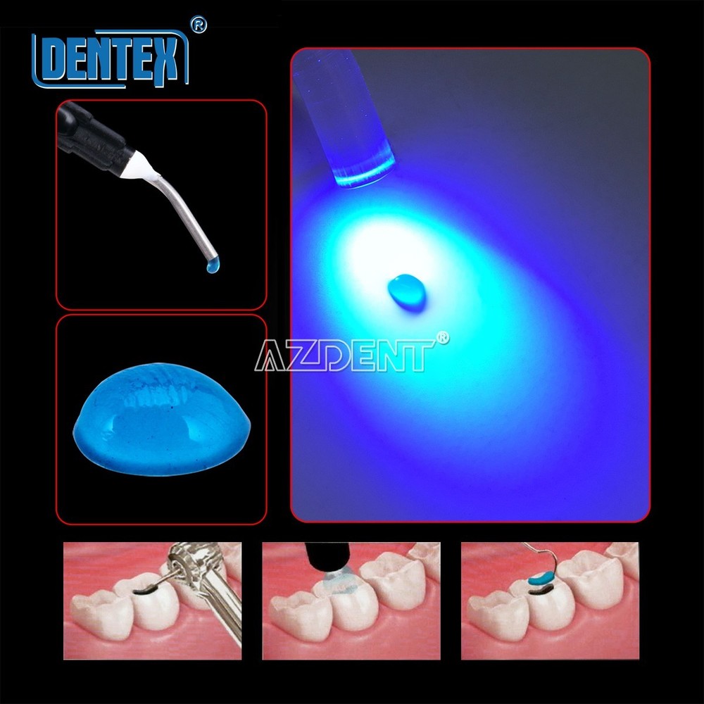 10x Dentex Dental Temp Flow Light Curing Temporary Filling Composite Material