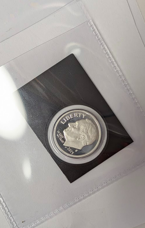 2025 S Silver Proof Roosevelt Dime
