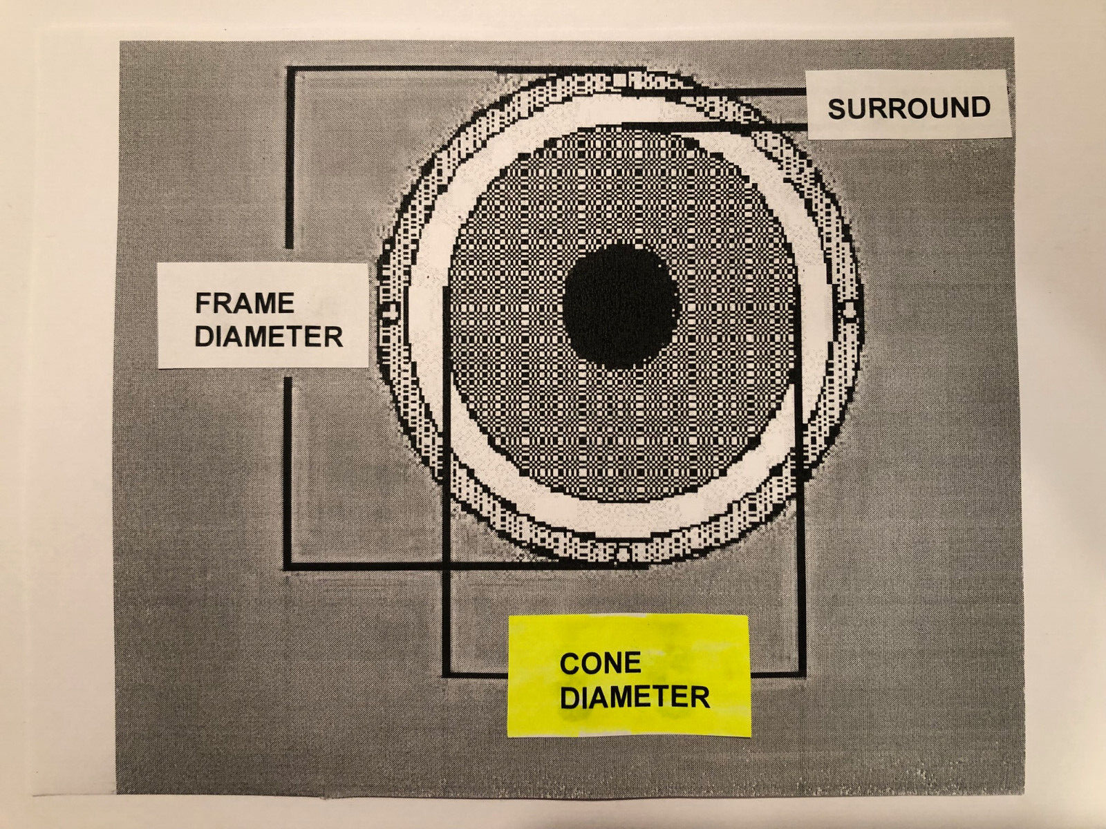JBL L112A, 122A, 128H, 128H1, L65, L212 Foam Surround Woofer Repair 12" Kit