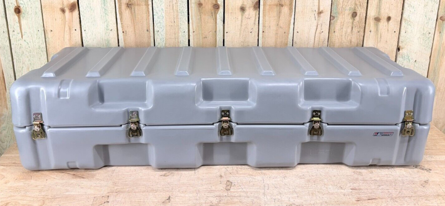 Pelican Hardigg Long Storage Case 50x17x12" Grey Brand New In Box AL4714-0505